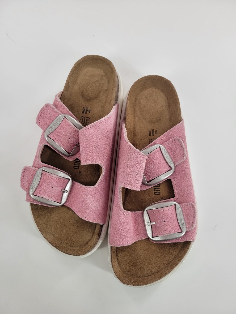 Project Cloud 100% Genuine Leather Platform Sandals Women Footwear - Wedge Chunk